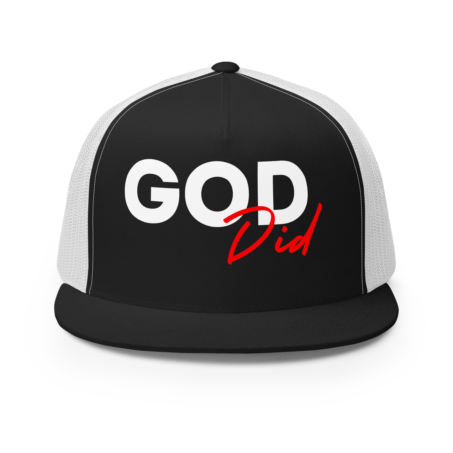 "God Did" Retro Mesh Snapback