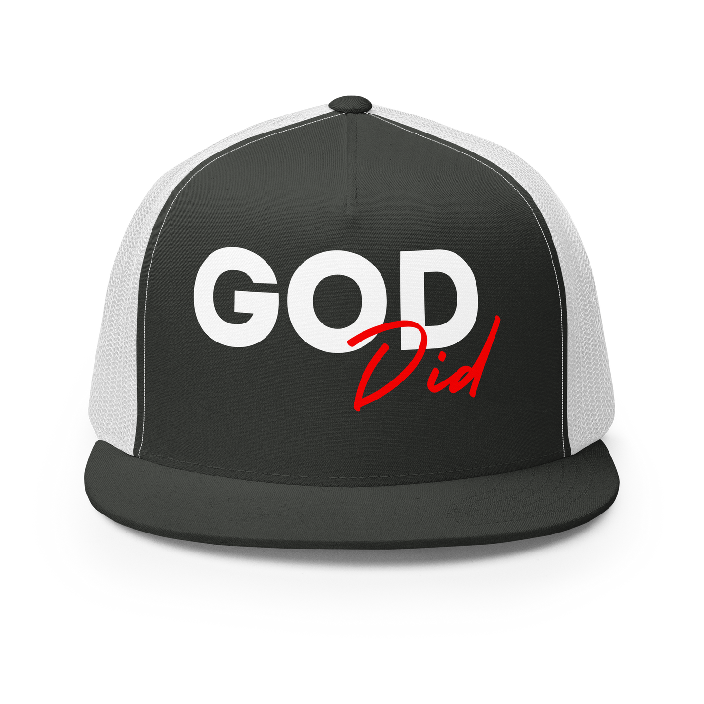 "God Did" Retro Mesh Snapback