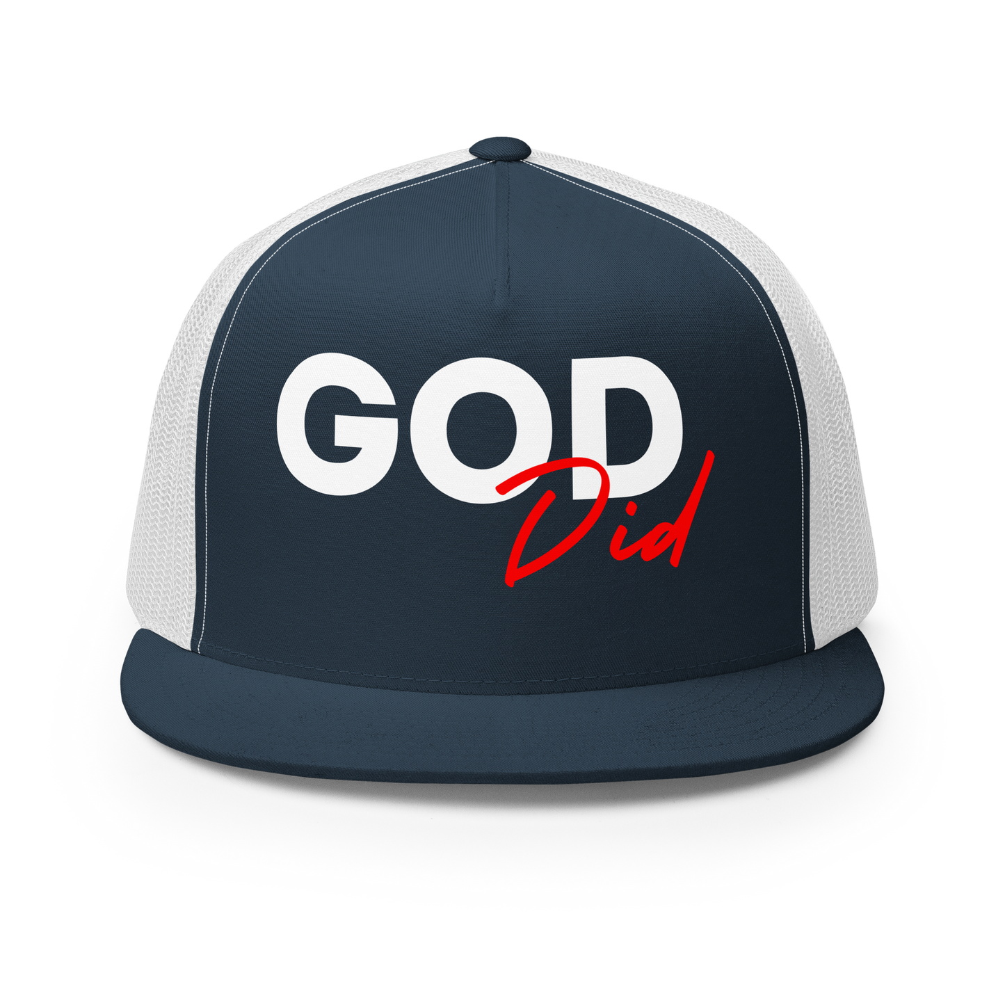 "God Did" Retro Mesh Snapback