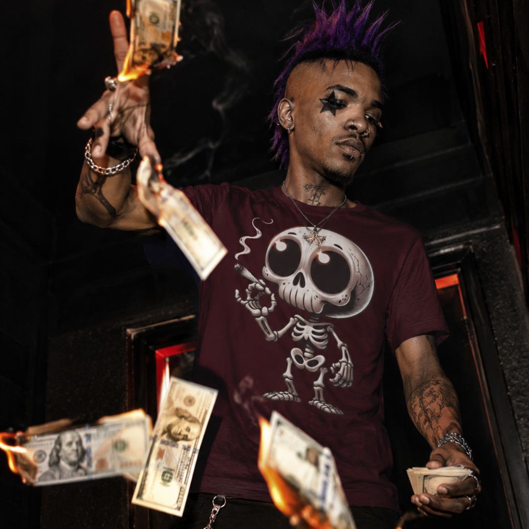 Blazin Bones Men's Graphic T-shirt