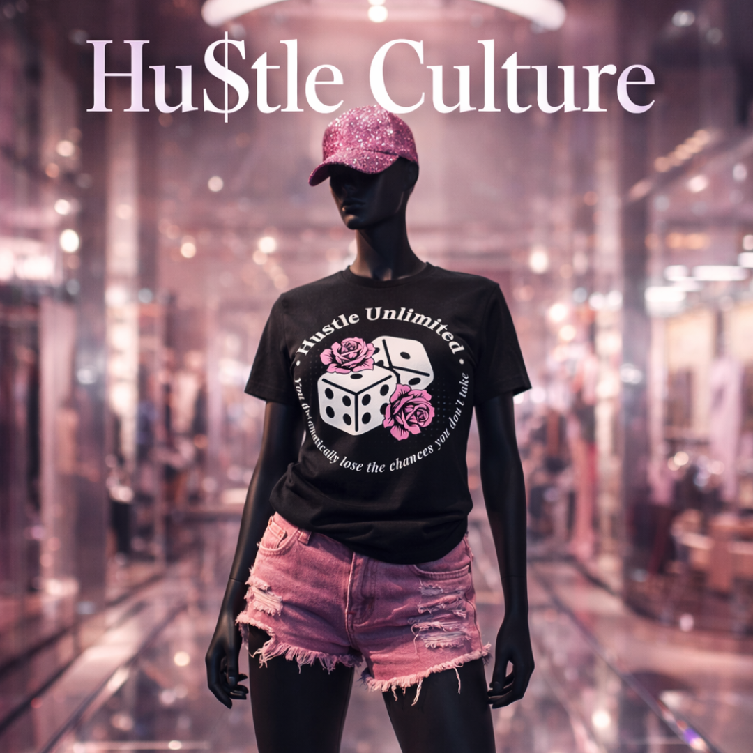 'Hustle Unlimited' Women's Graphic Tee