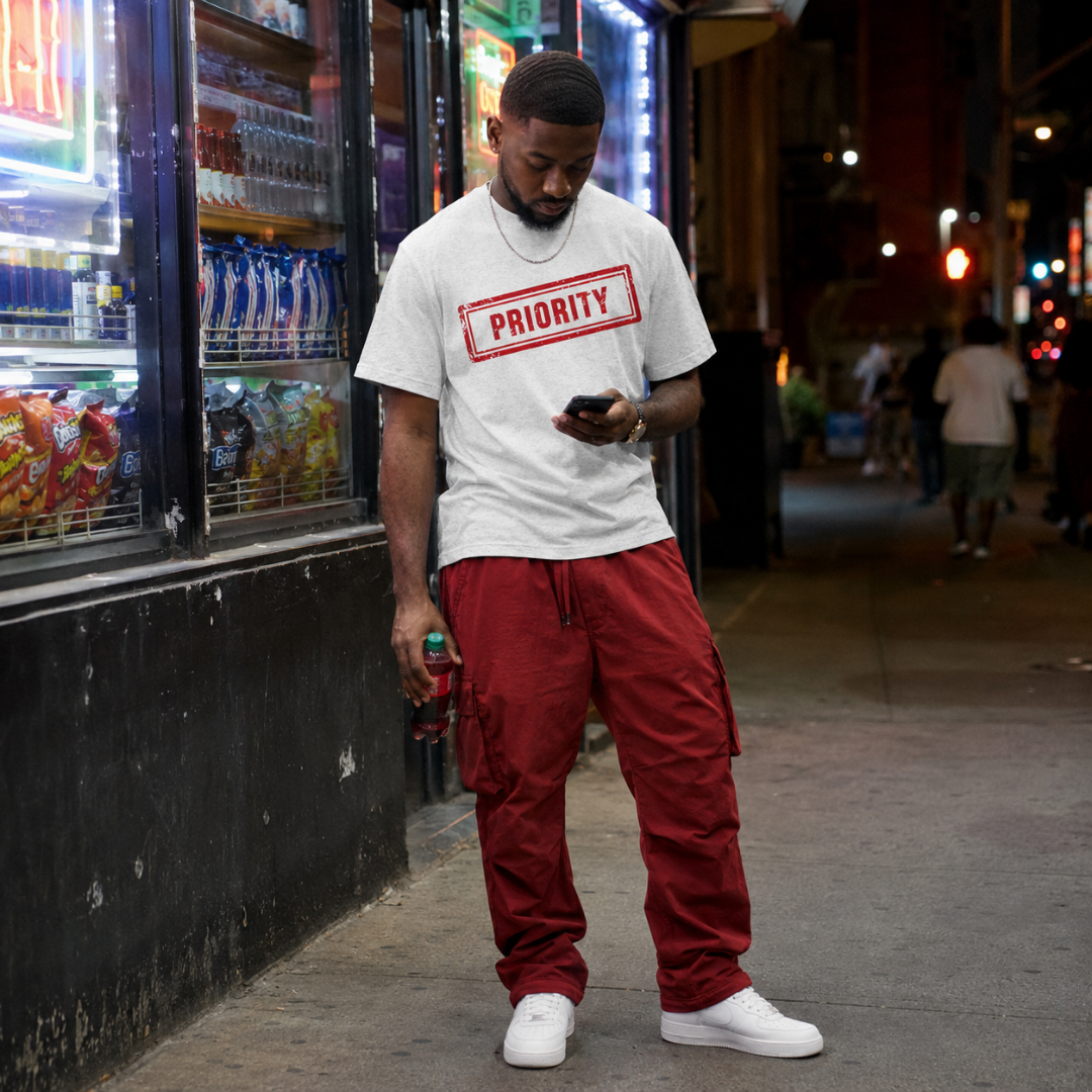'Priority' Men's Short Sleeve T-shirt
