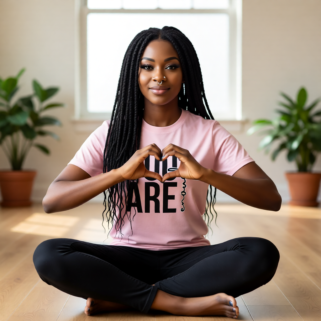 Women's Organic Ribbed Neck T-shirt