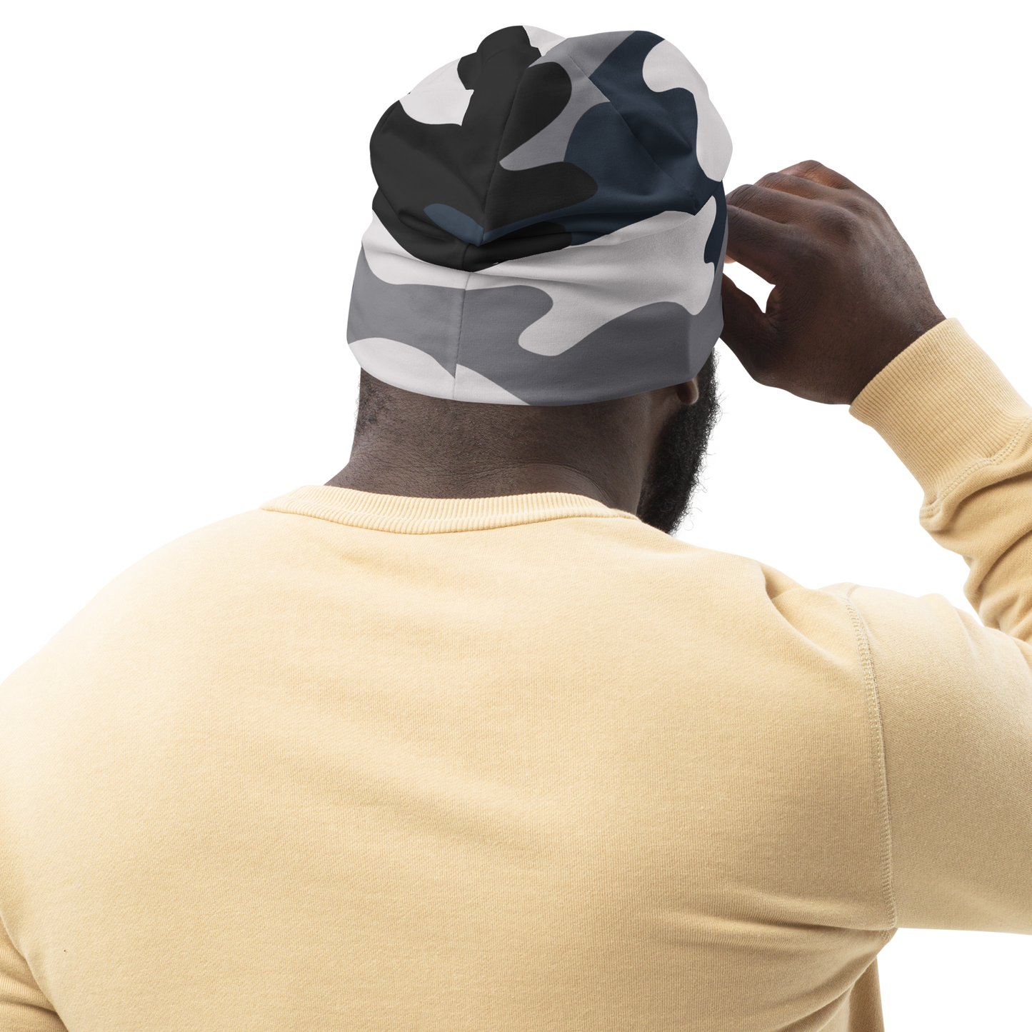 Double Layered Camo Beanie