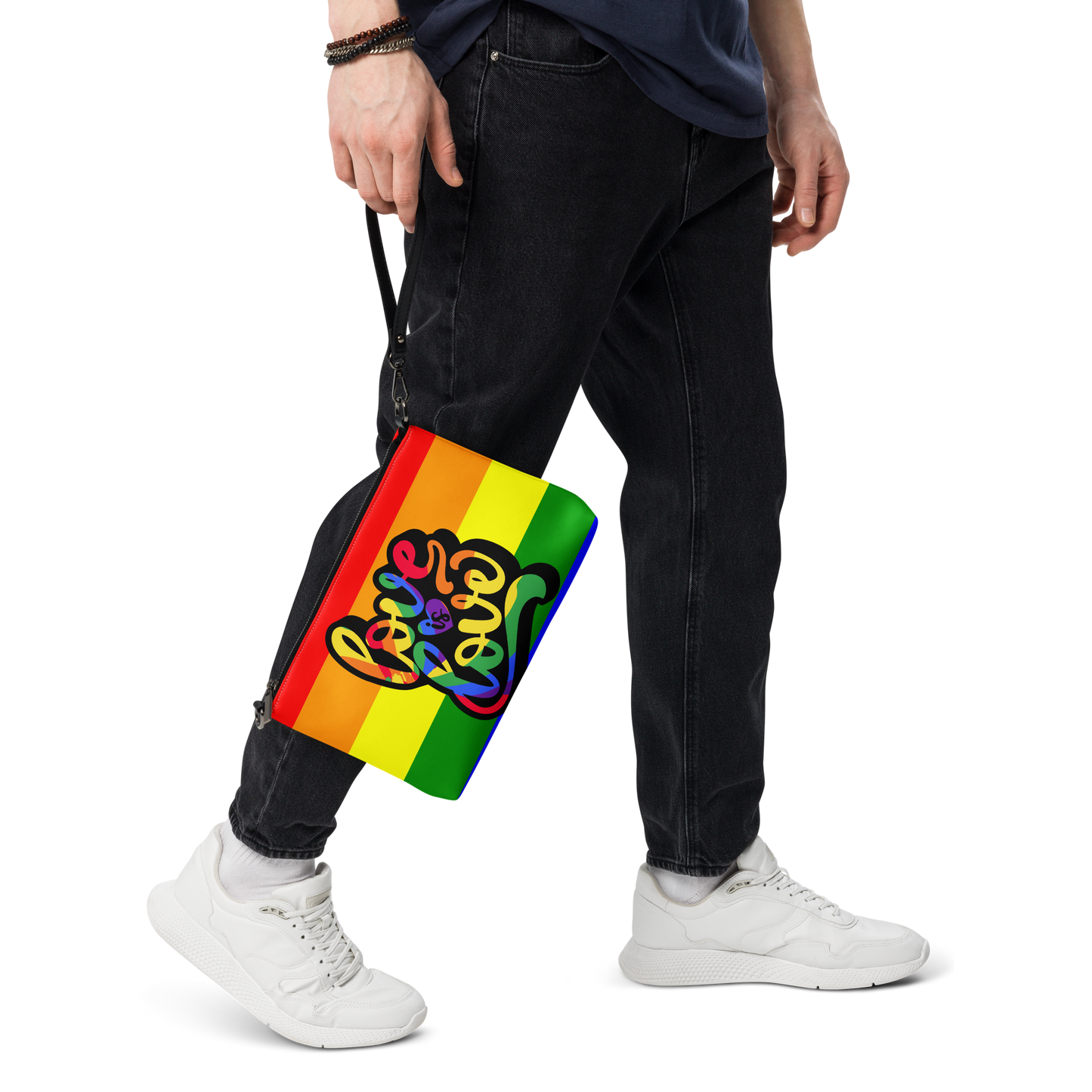 'Love Is Love' Crossbody Shoulder Strap Bag