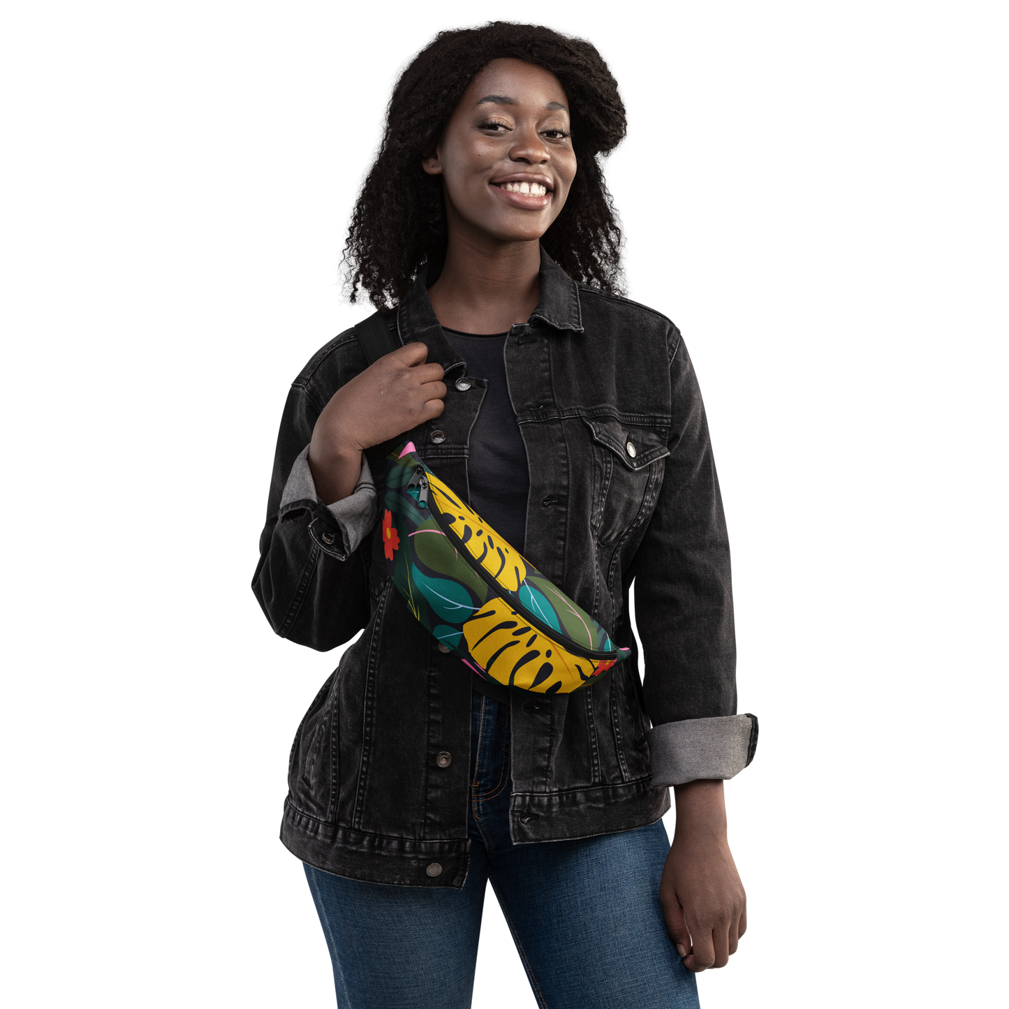Bundle Deal: Jungle Reversible Bucket Hat + Fanny Pack Waist Bag