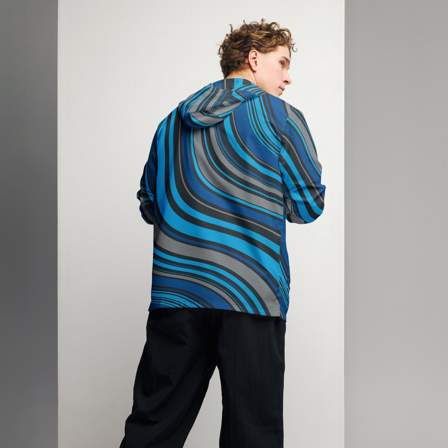 Men’s Stripe Windbreaker