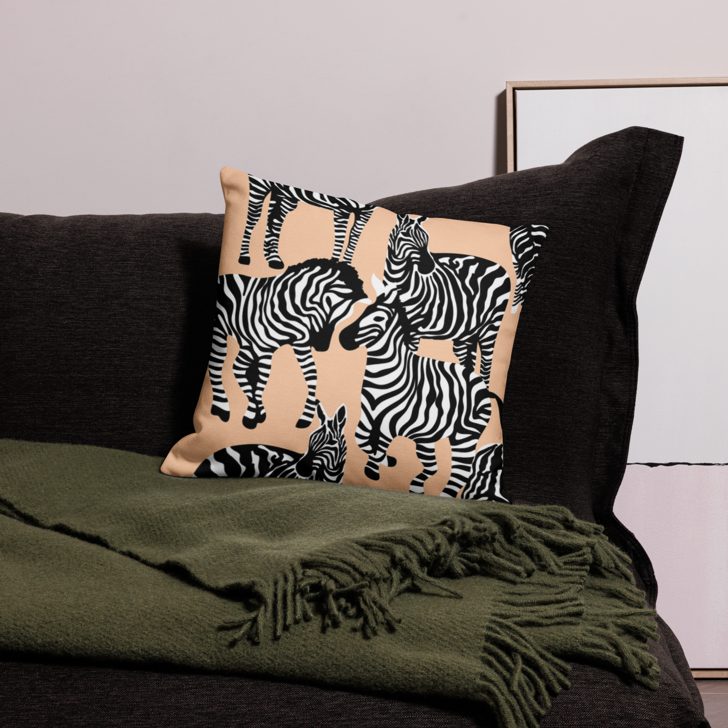Wildlife Pillow 18"x18"