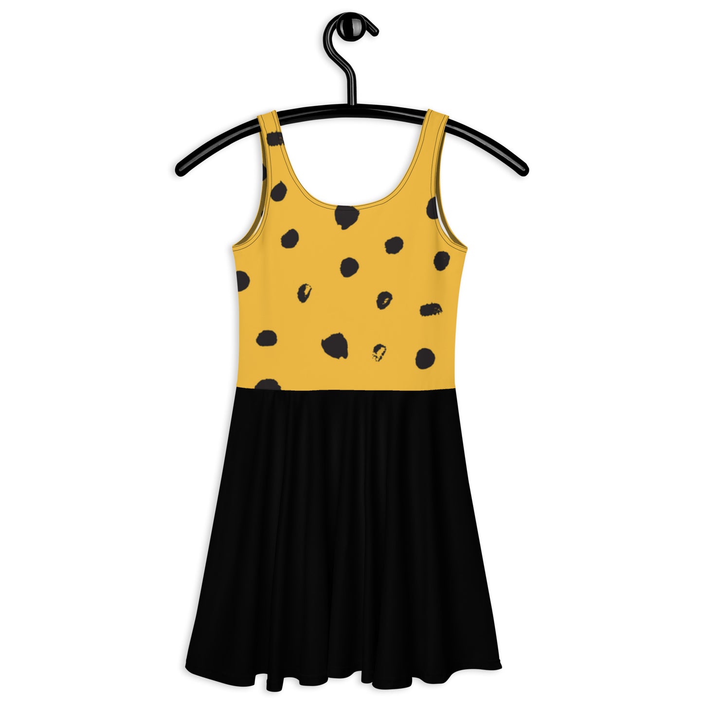 Mid-Thigh Flared Skater Dress