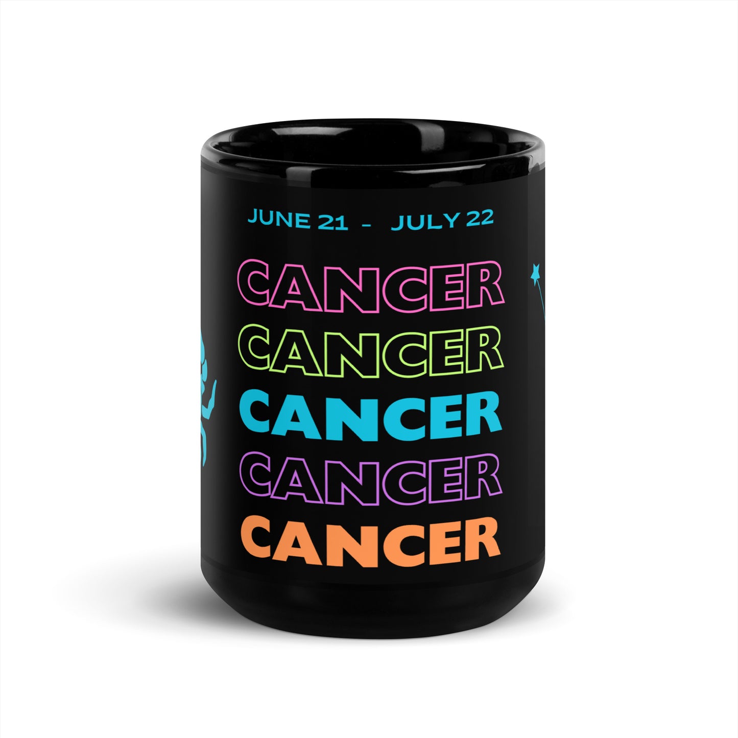 Cancer Ceramic Zodiac Mug 15 oz