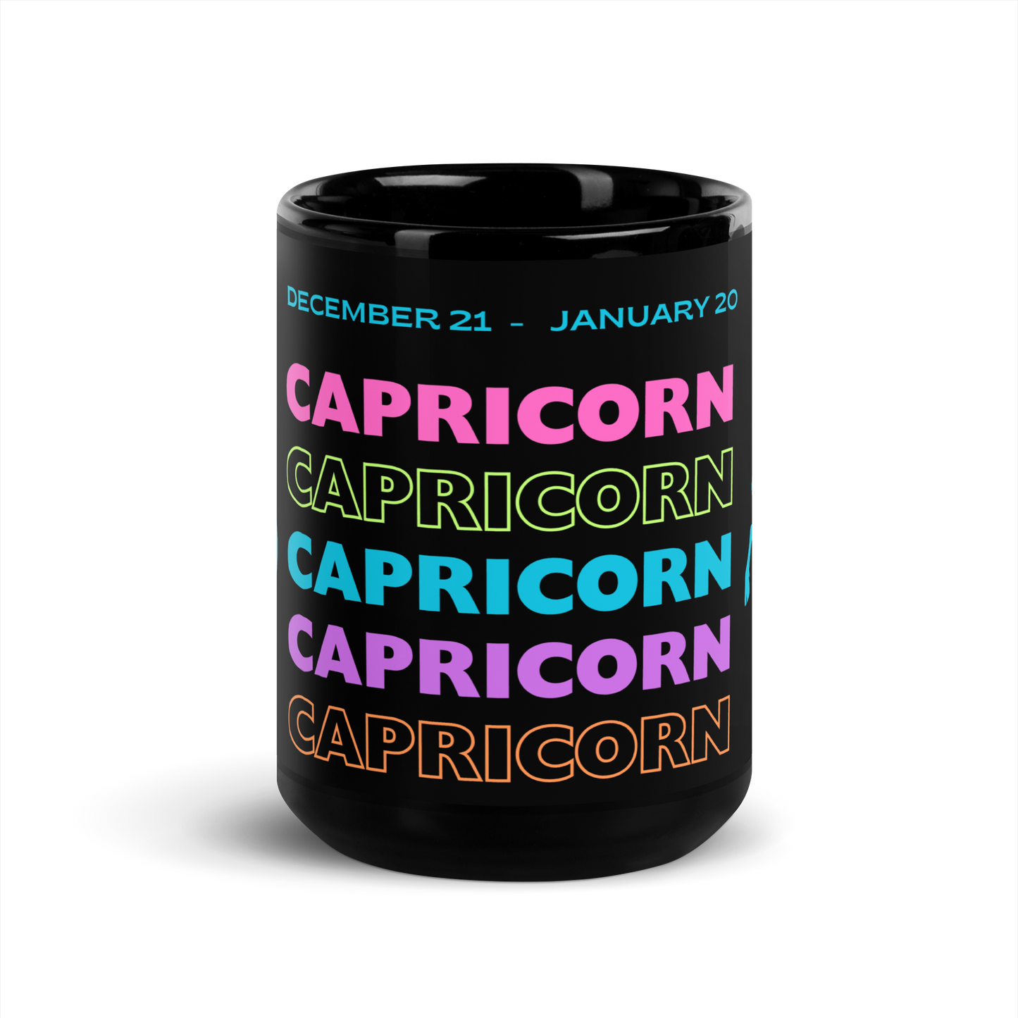 Capricorn Ceramic Zodiac Mug 15 oz