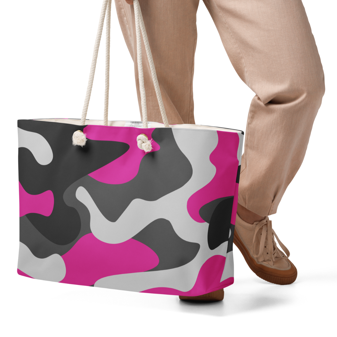 Oversized Ready-to-Go Camo Weekend Bag