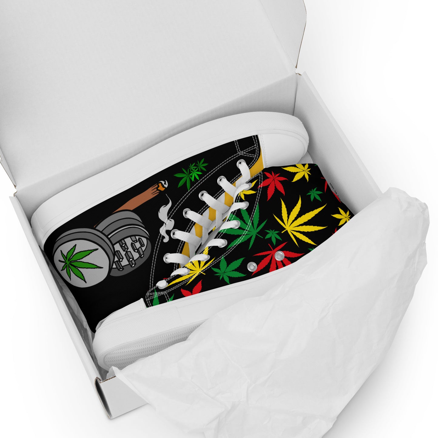 Stoner Life Men's Canvas High Tops