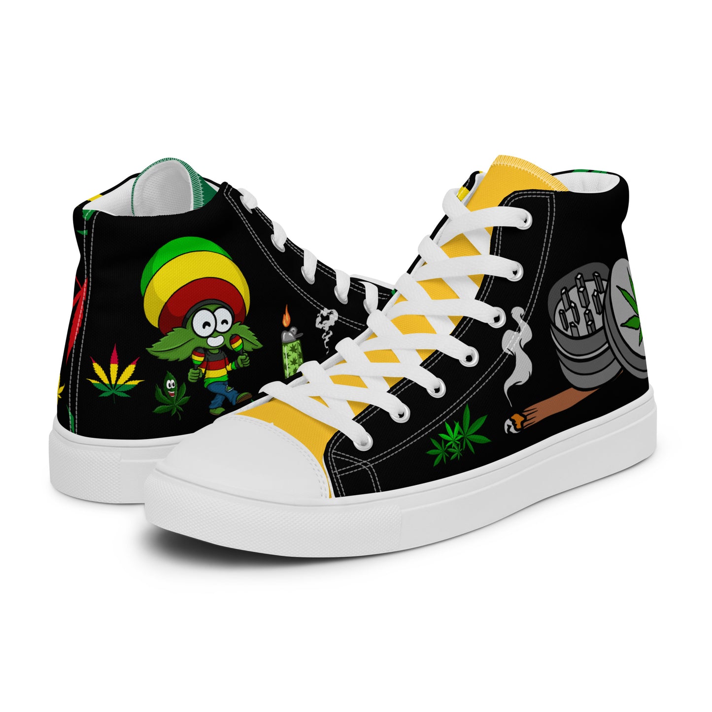 Stoner Life Men's Canvas High Tops