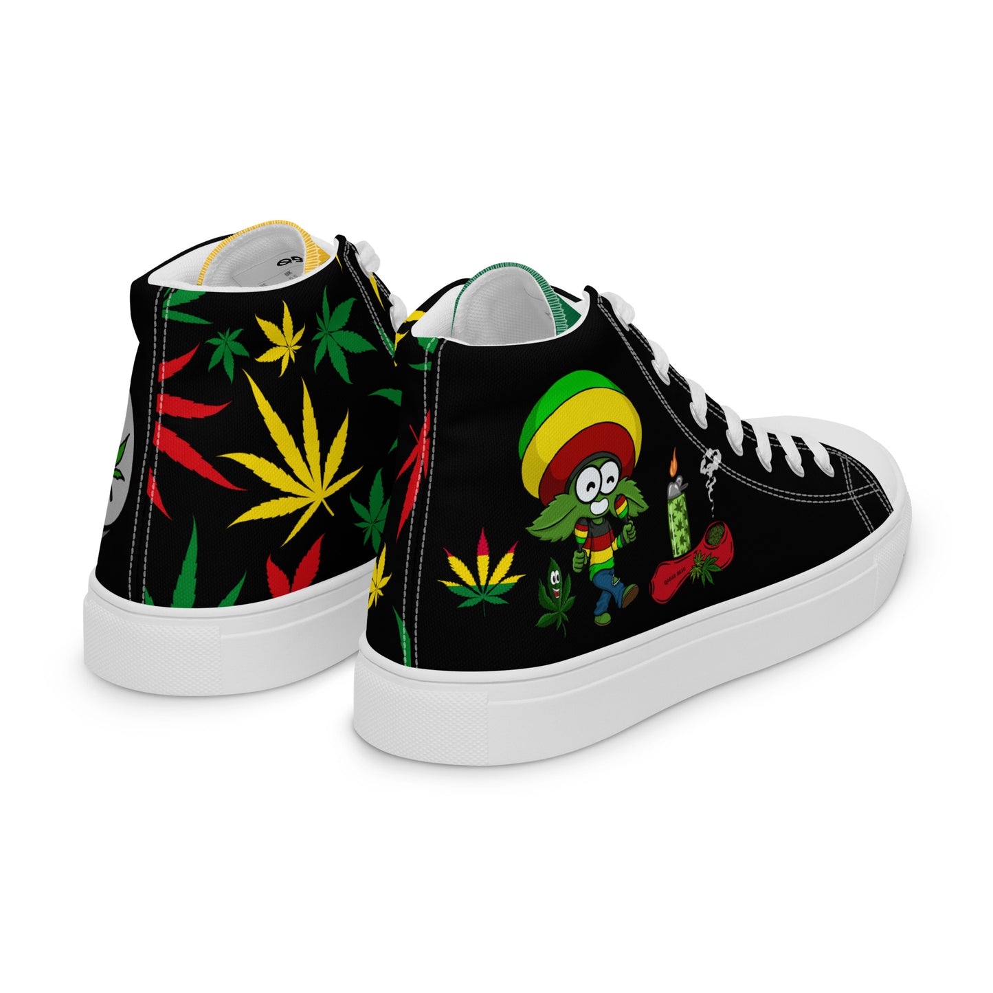 Stoner Life Men's Canvas High Tops