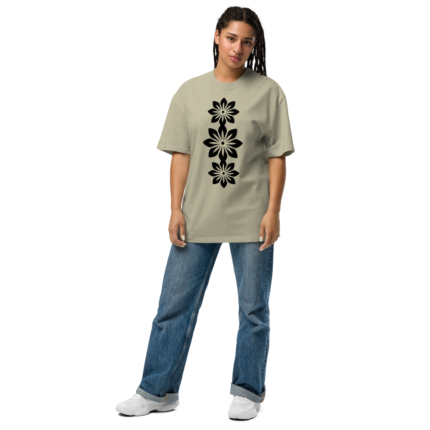 Faded Eucalyptus Oversized T-shirt