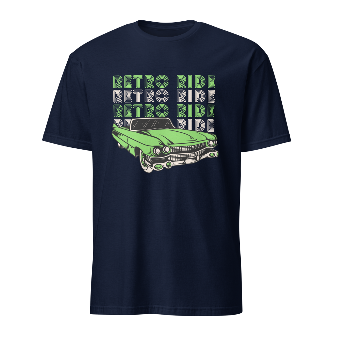 Retro Ride Men’s Short Sleeve Graphic T-shirt