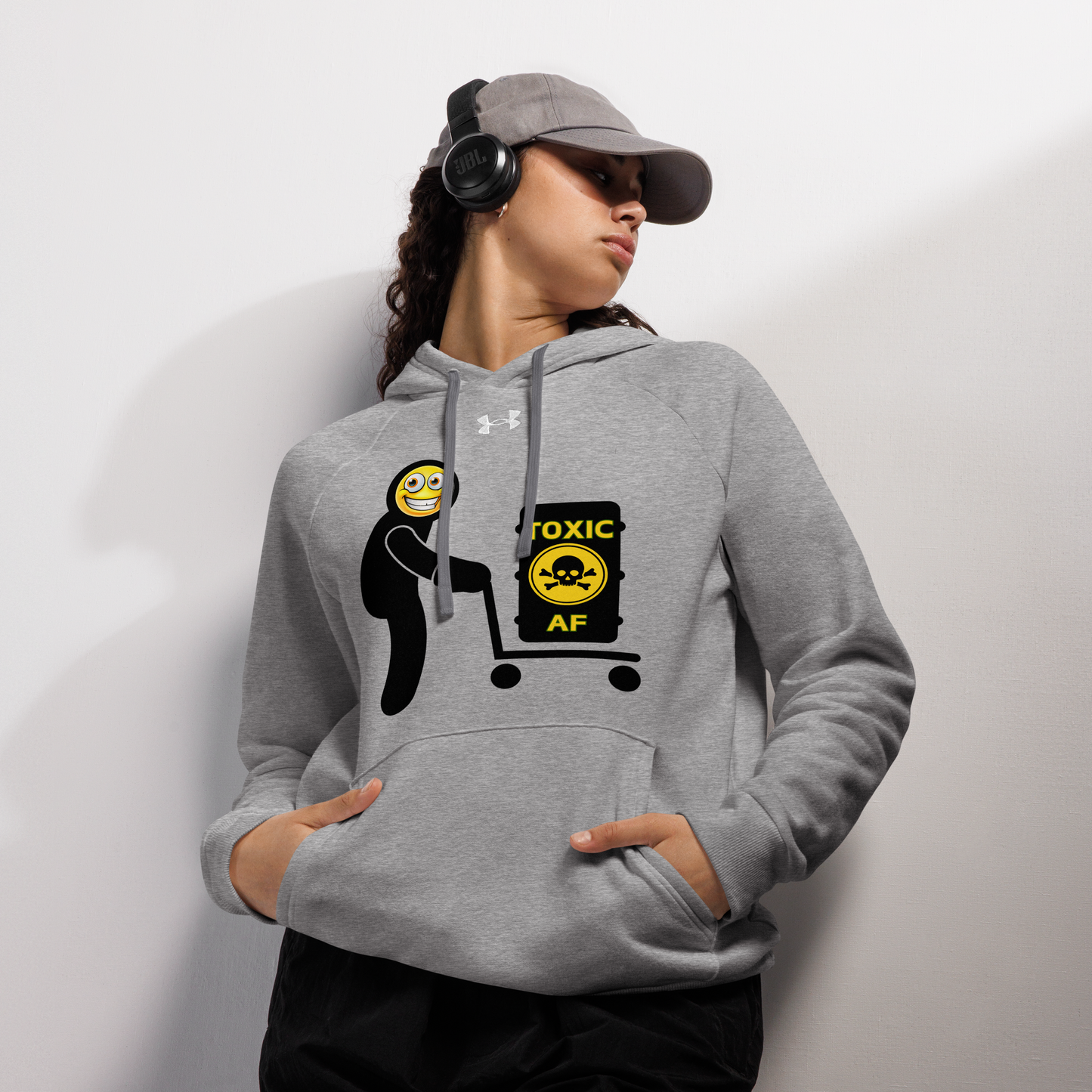 Toxic AF Under Armour® Pullover Drawstring Hoodie