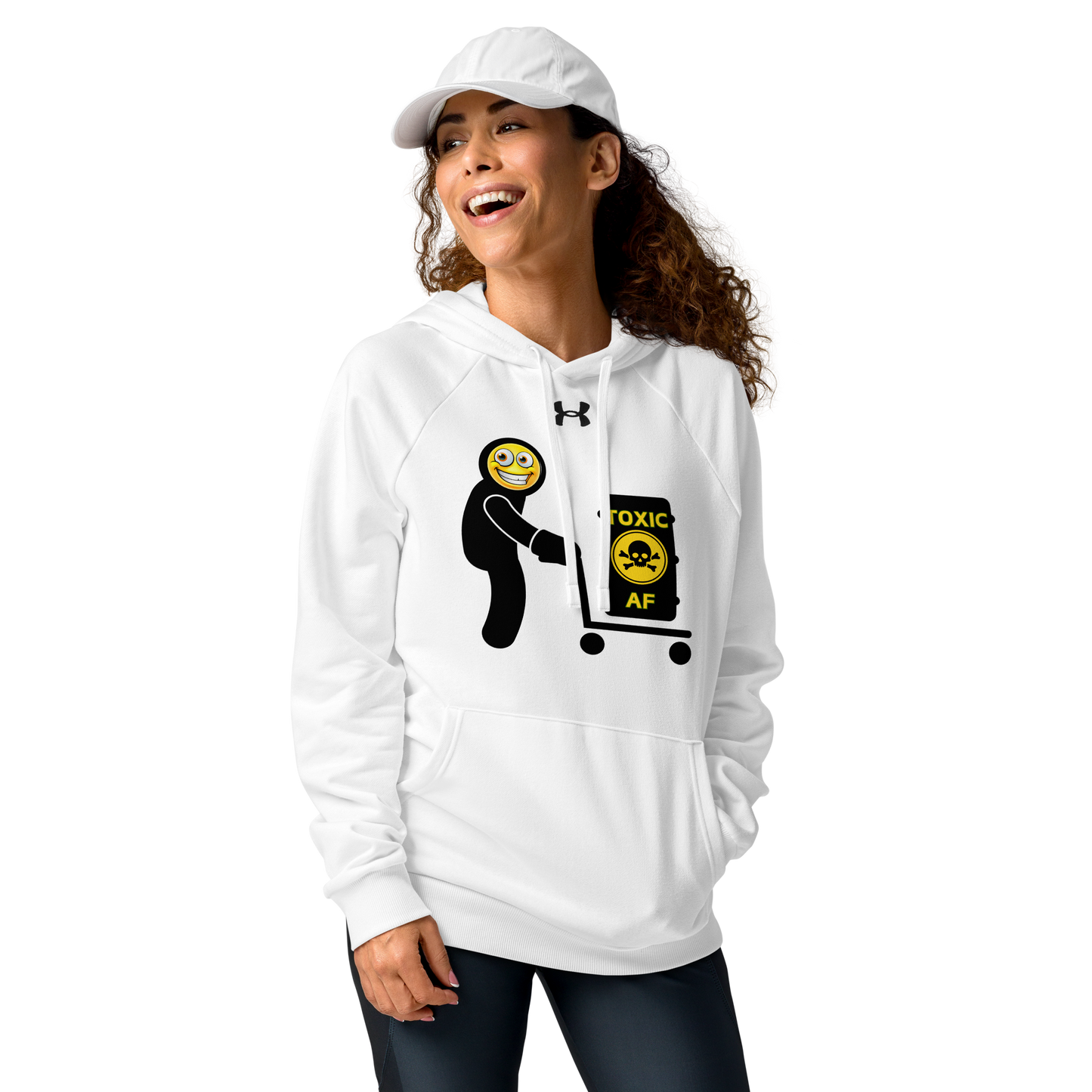 Toxic AF Under Armour® Pullover Drawstring Hoodie