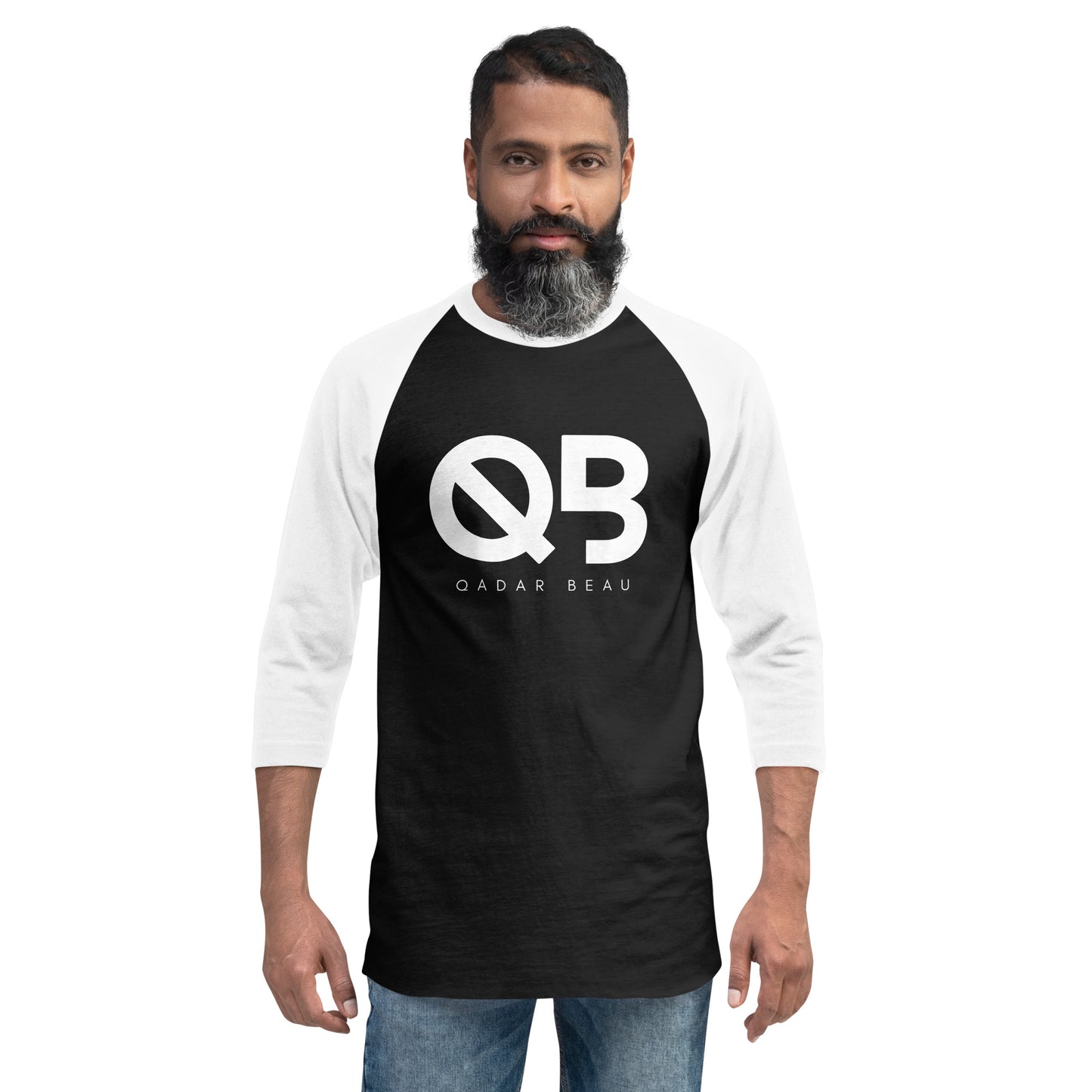 Qadar Beau 3/4 Sleeve Raglan Shirt