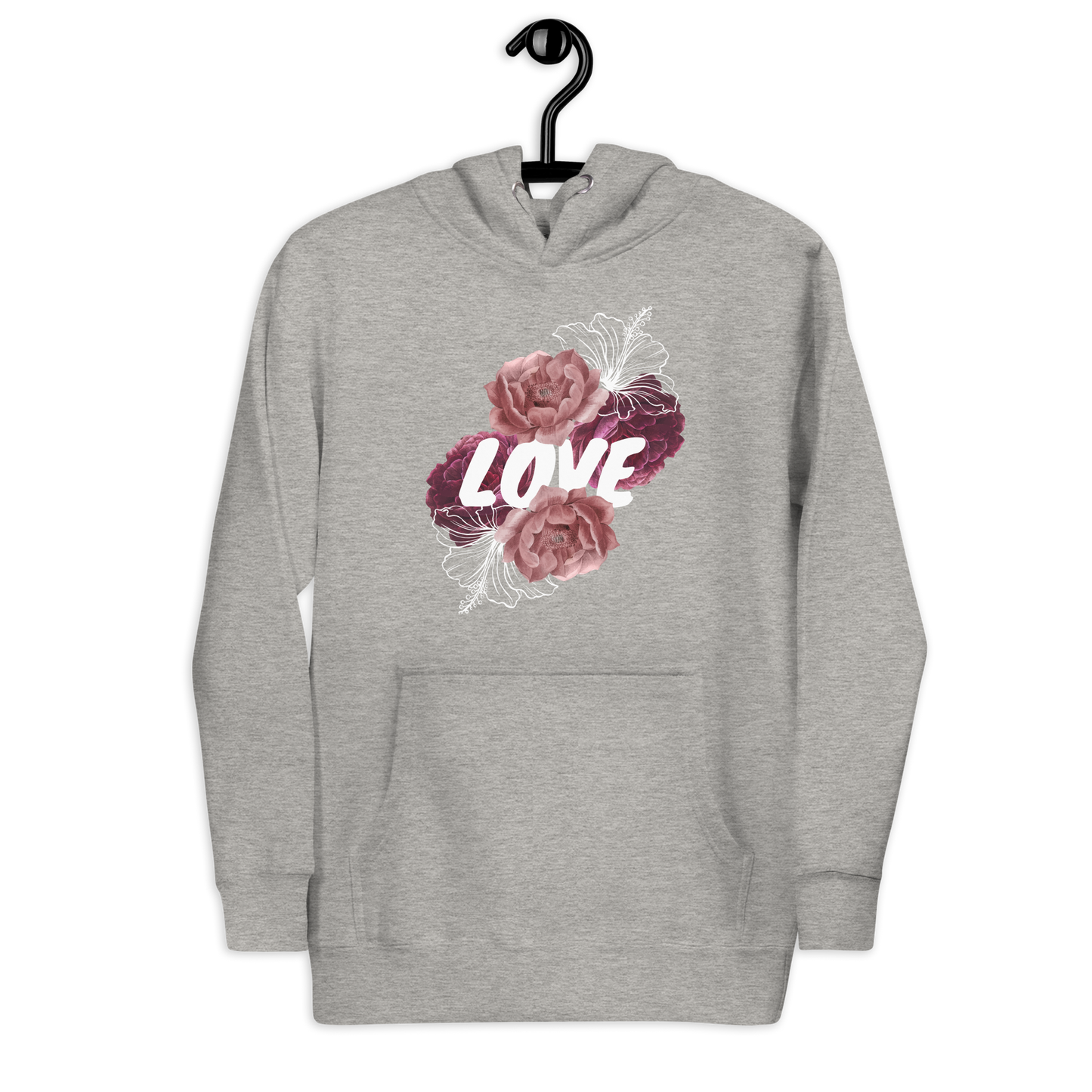 Love Floral Hoodie