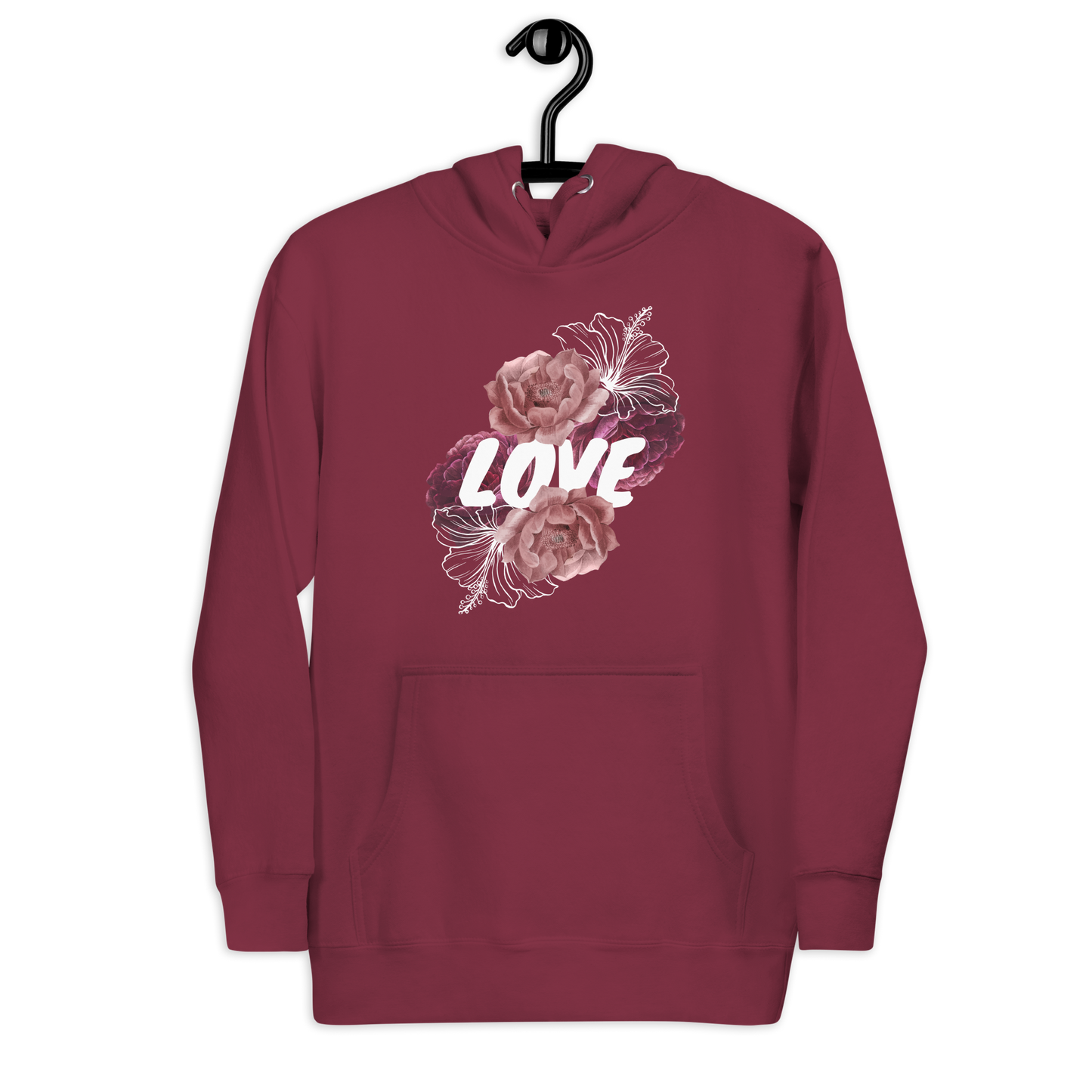 Love Floral Hoodie