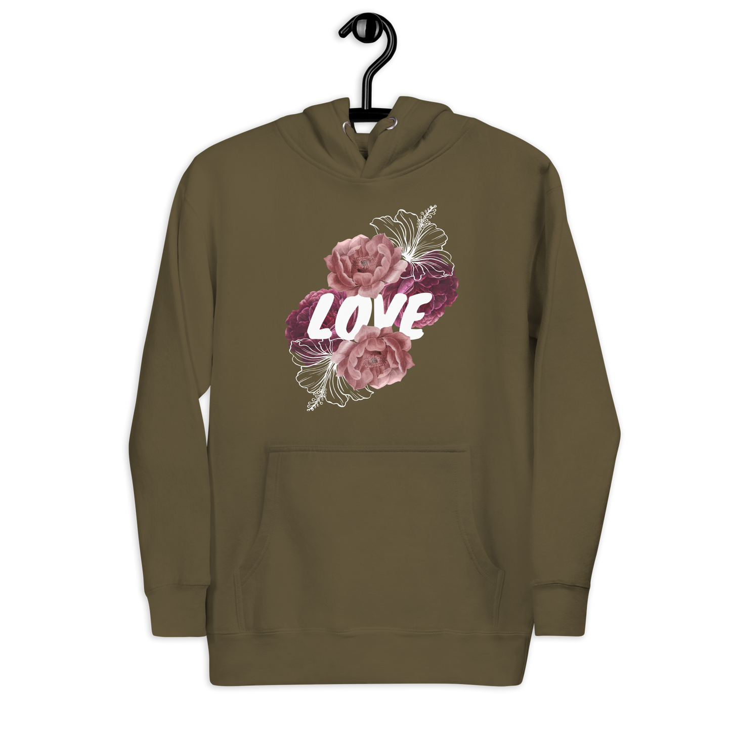 Love Floral Hoodie