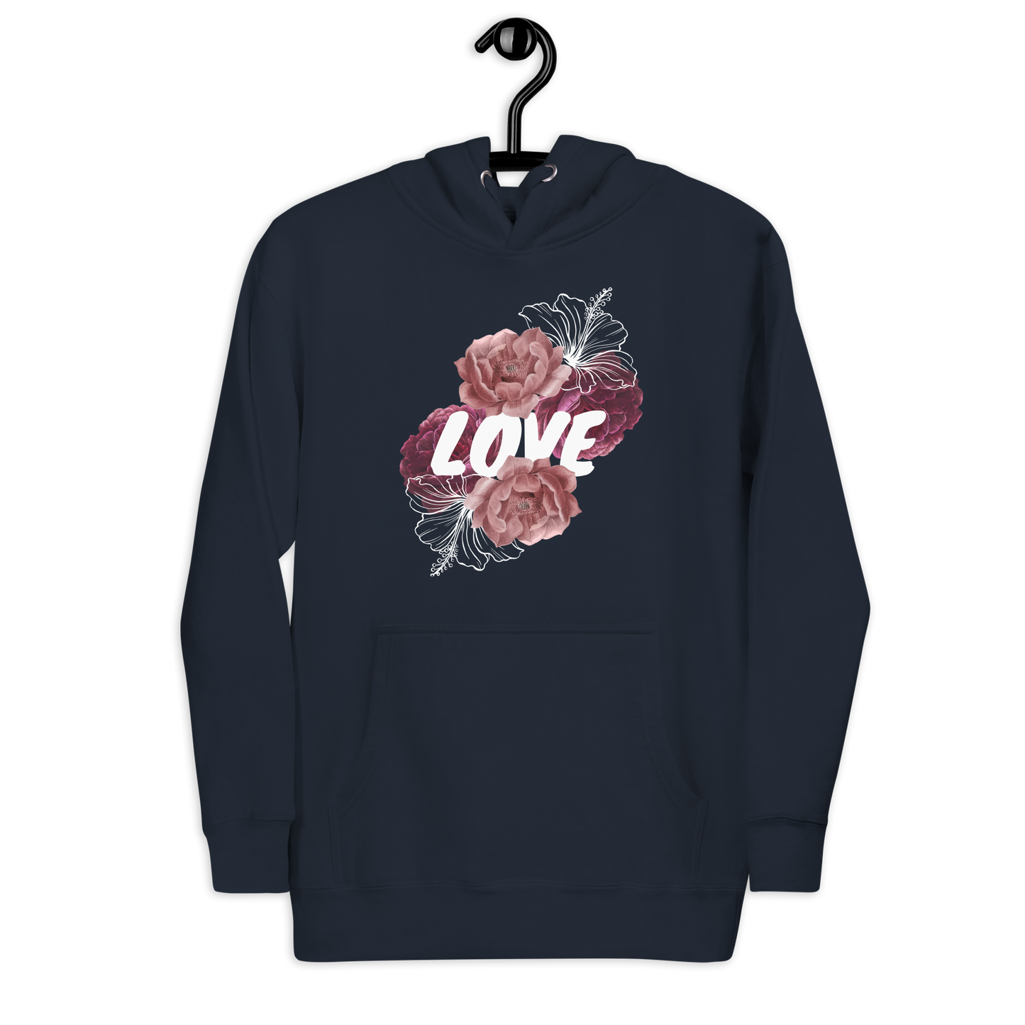Love Floral Hoodie