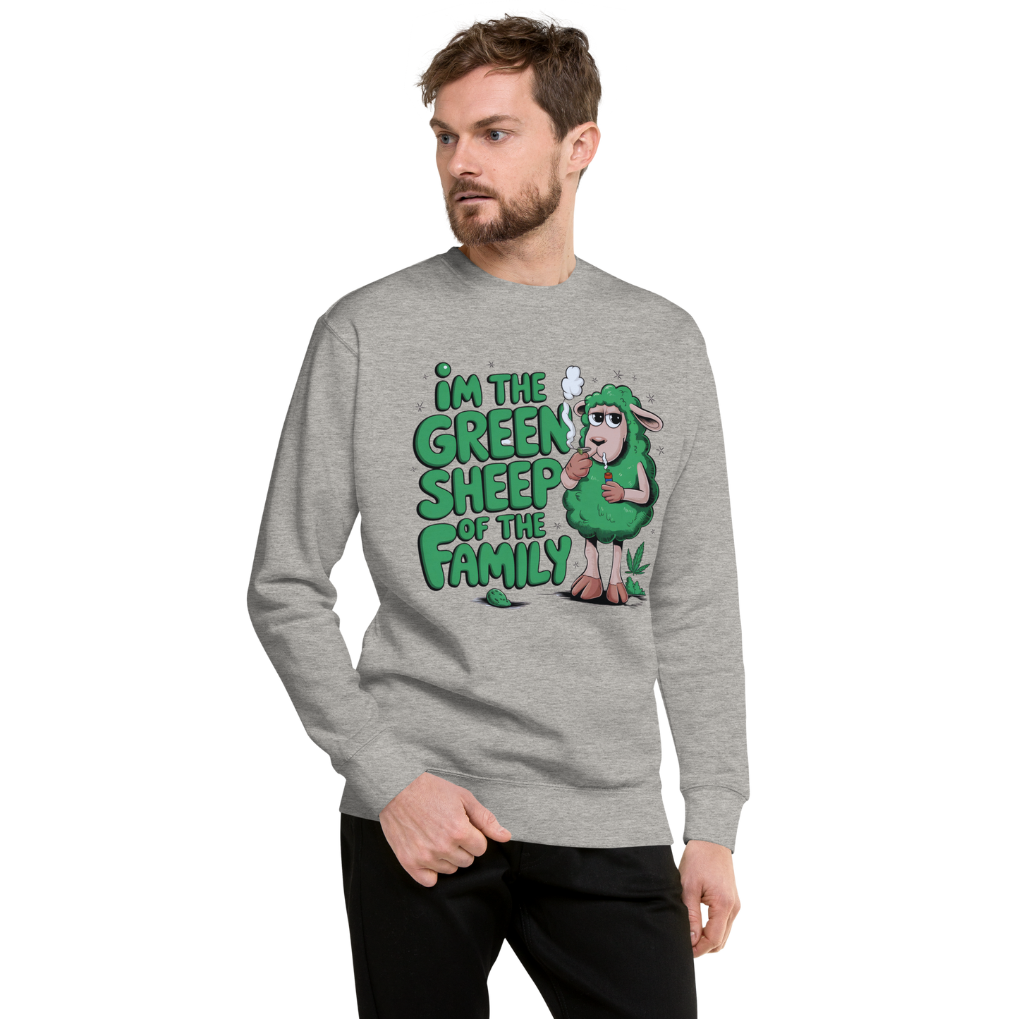 'Green Sheep' Sweatshirt