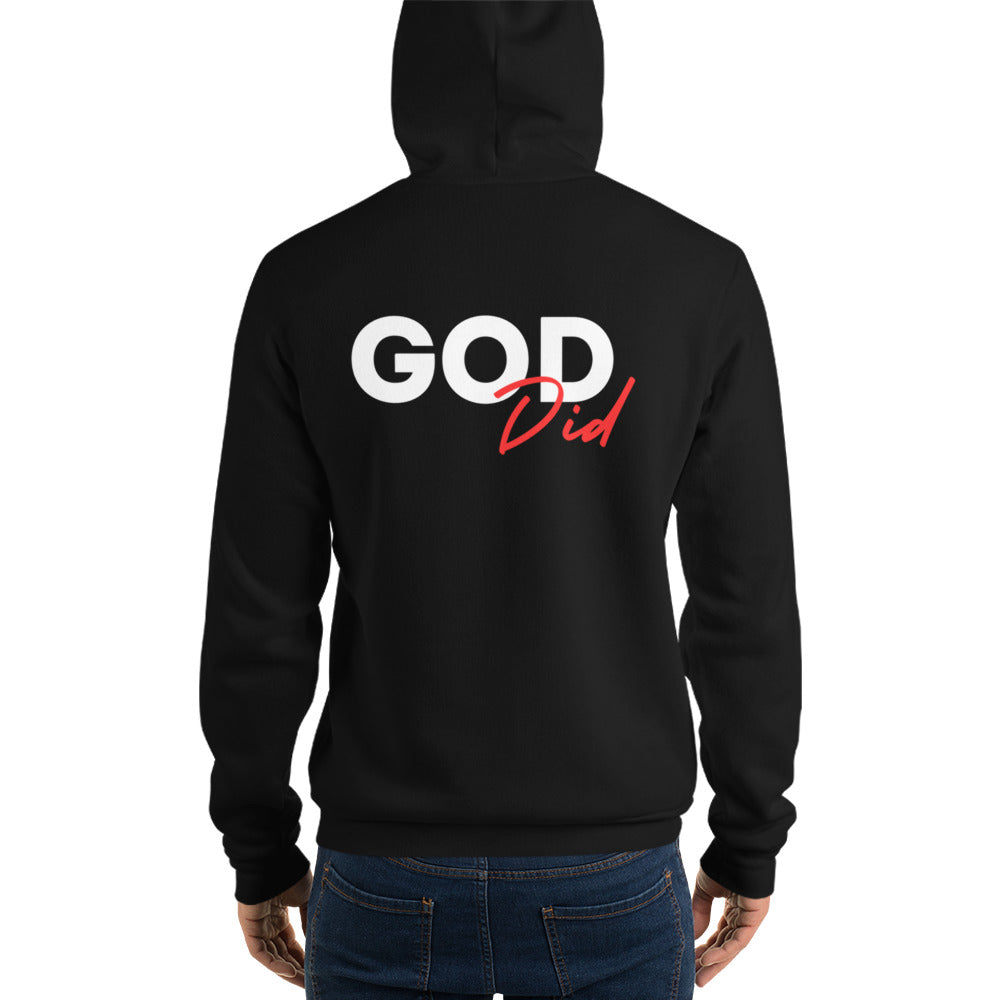 "God Did" Men's Inspirational Hoodie