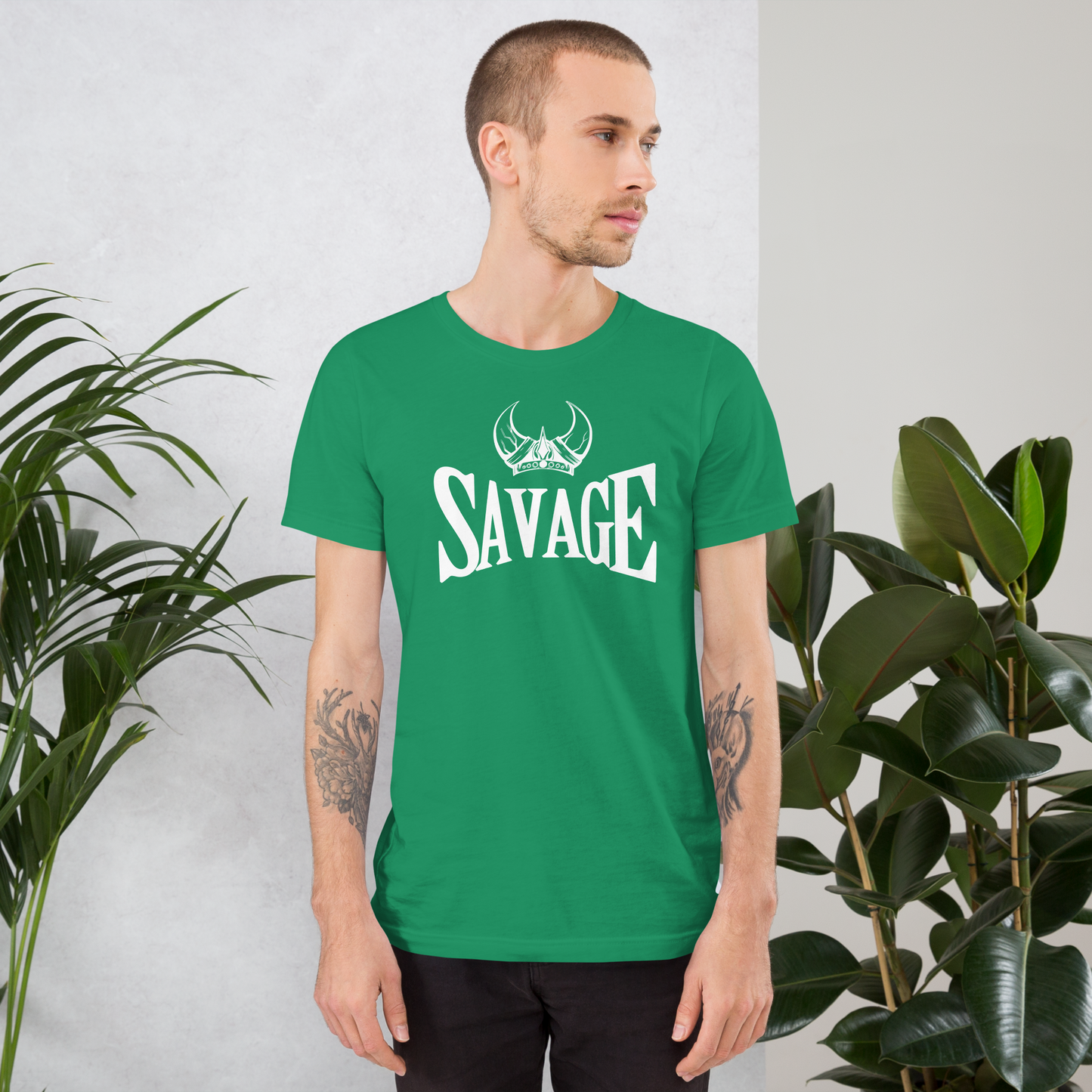 ‘Savage’ Short Sleeve Men's T-shirt