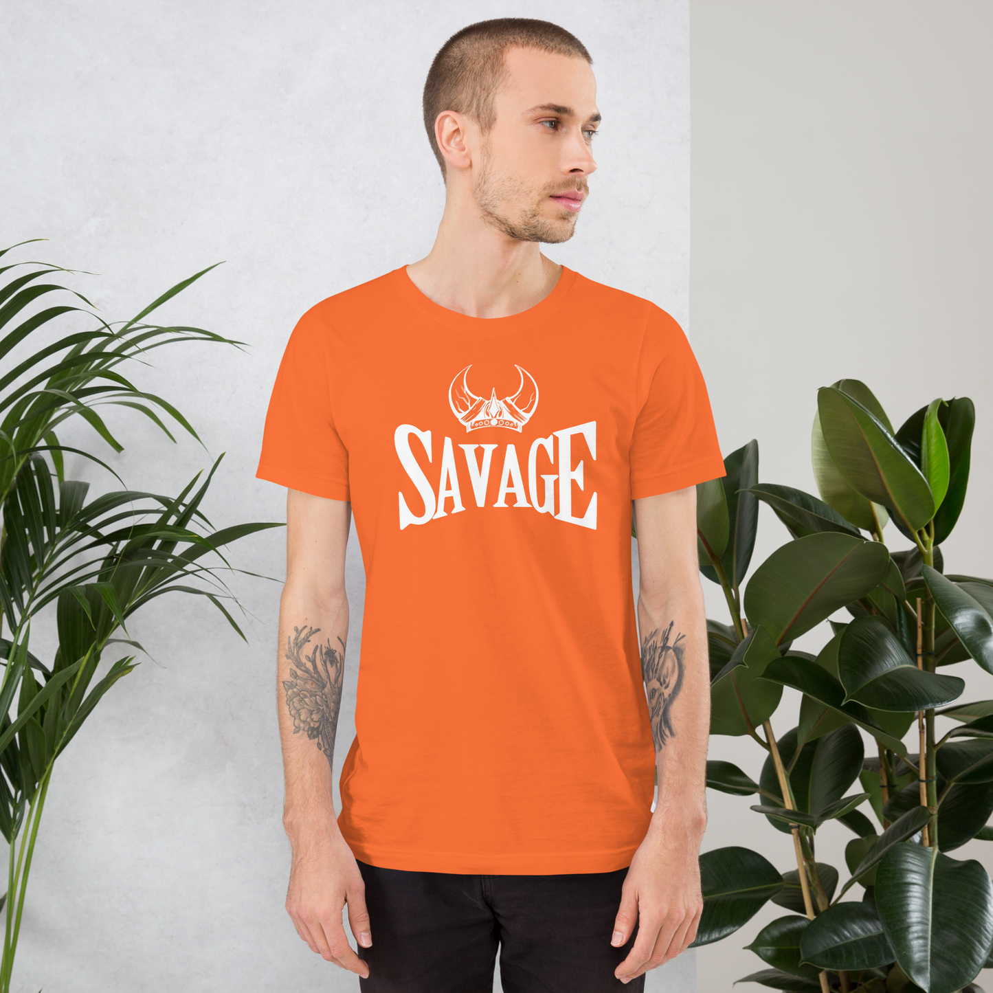 ‘Savage’ Short Sleeve Men's T-shirt