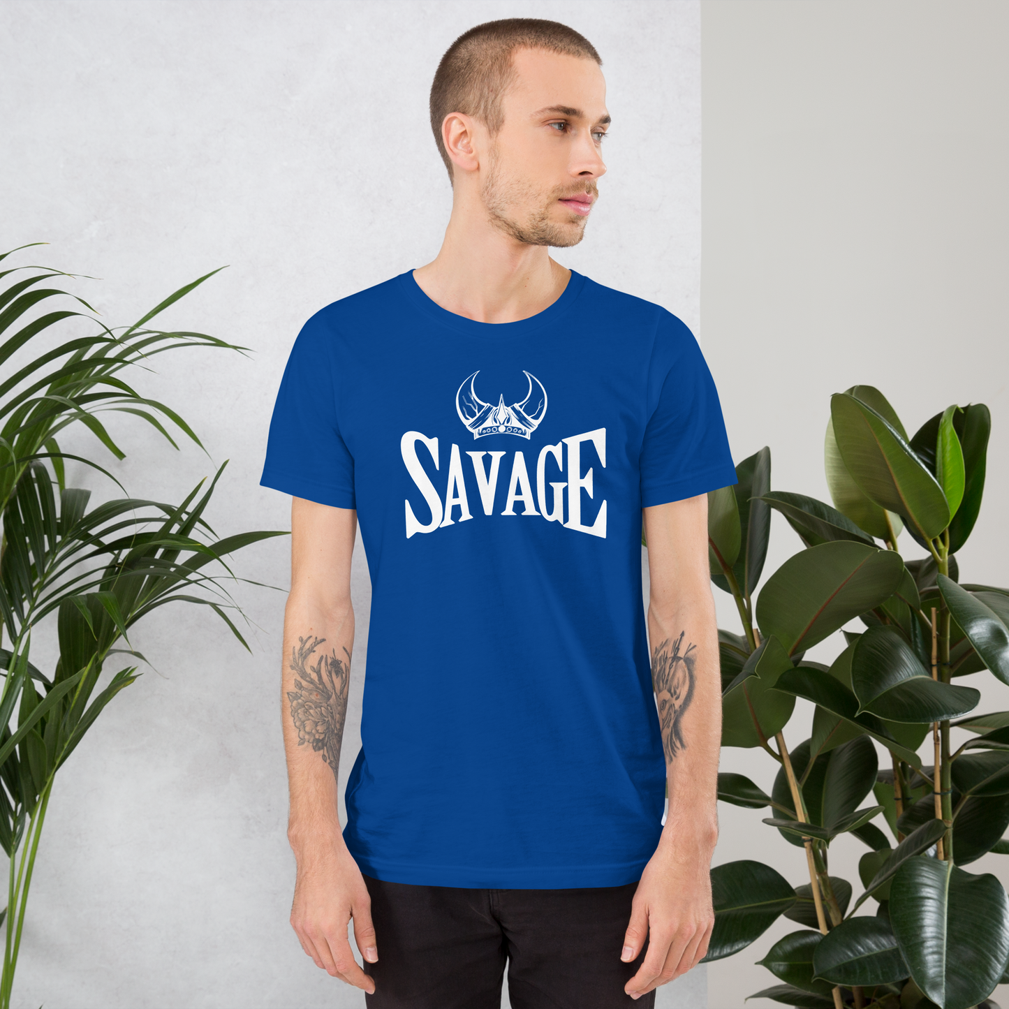 ‘Savage’ Short Sleeve Men's T-shirt