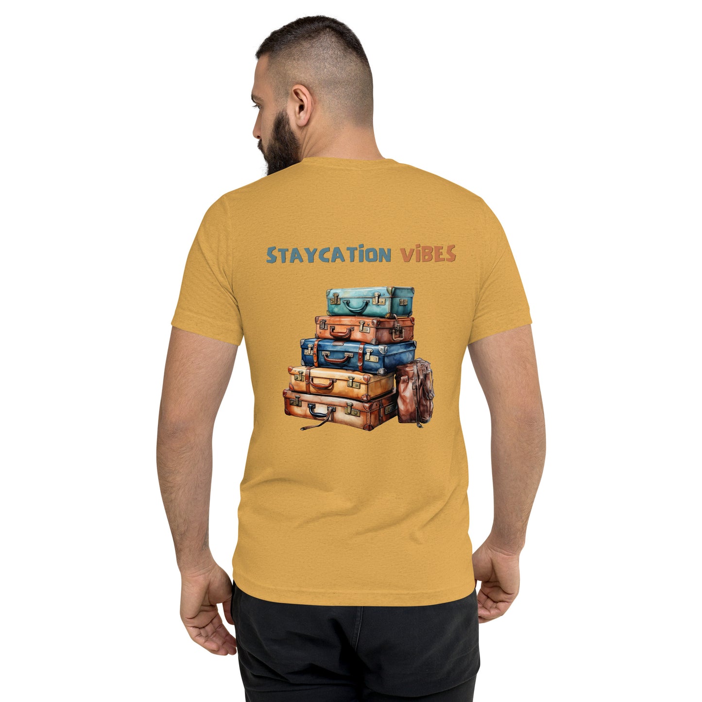 Staycation Short Sleeve Men's T-shirt