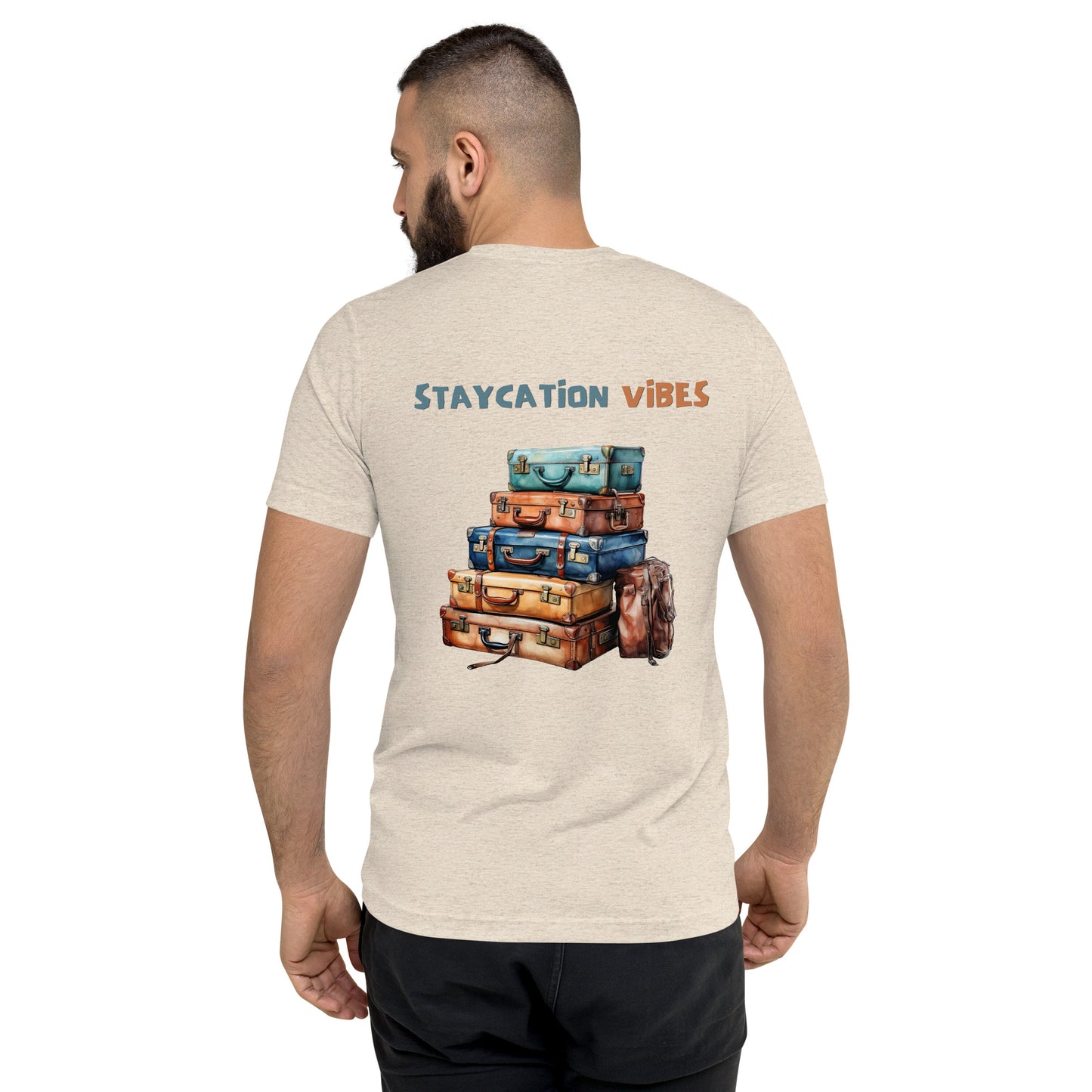 Staycation Short Sleeve Men's T-shirt