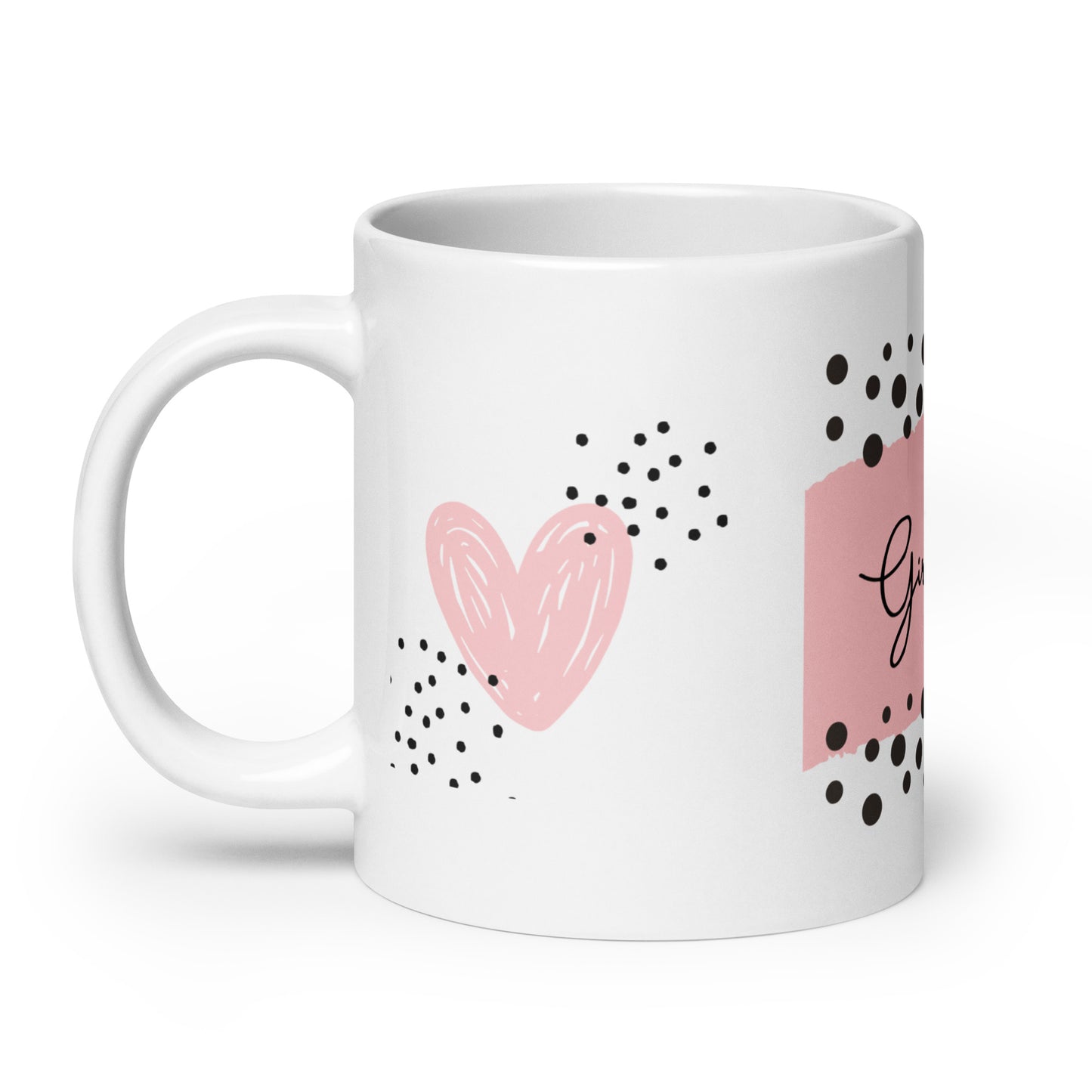20 oz Ceramic Girl Boss Mug