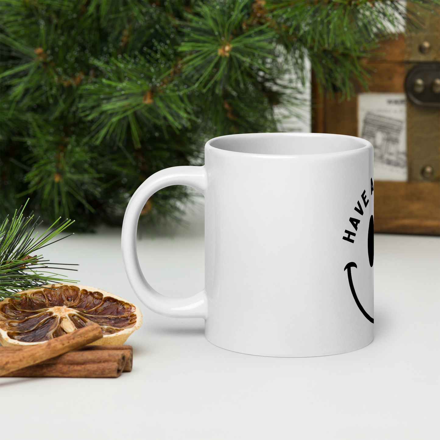 Smiley Face Mug 20 oz