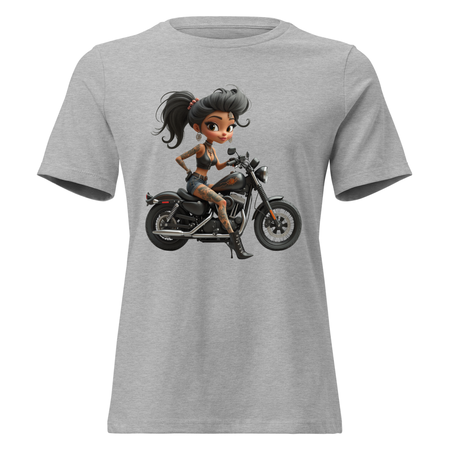 Heels & Wheels Women's Relaxed T-Shirt