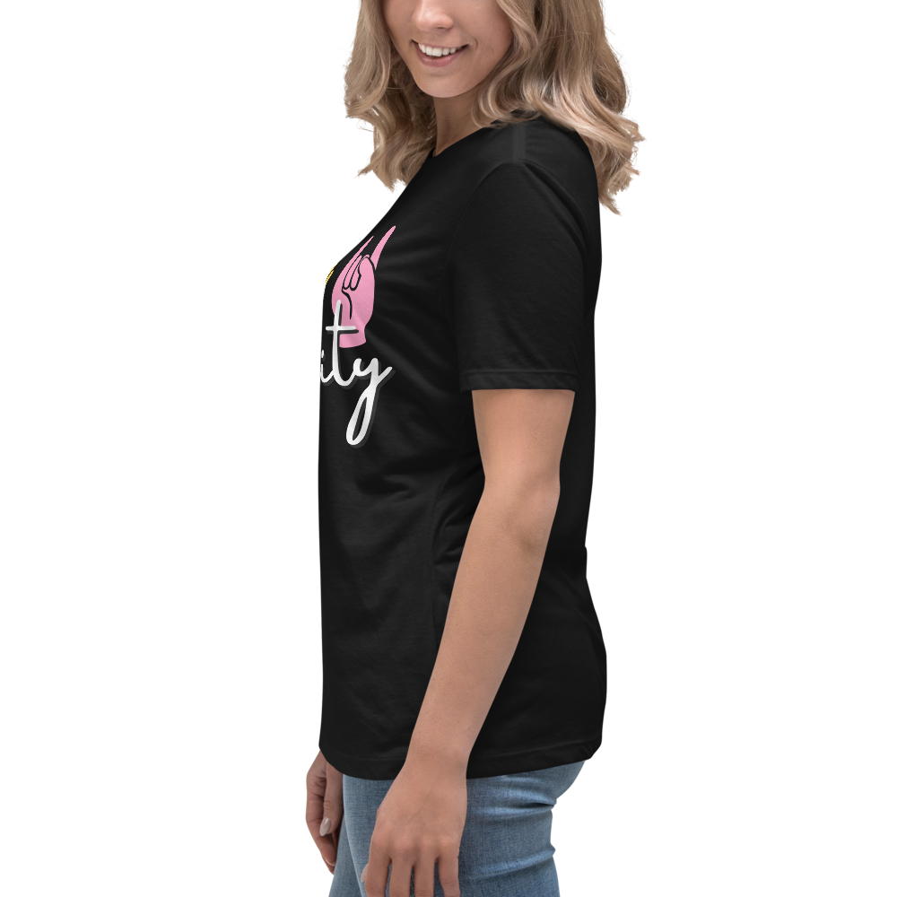 'Equality' Women's Relaxed Fit Graphic T-Shirt