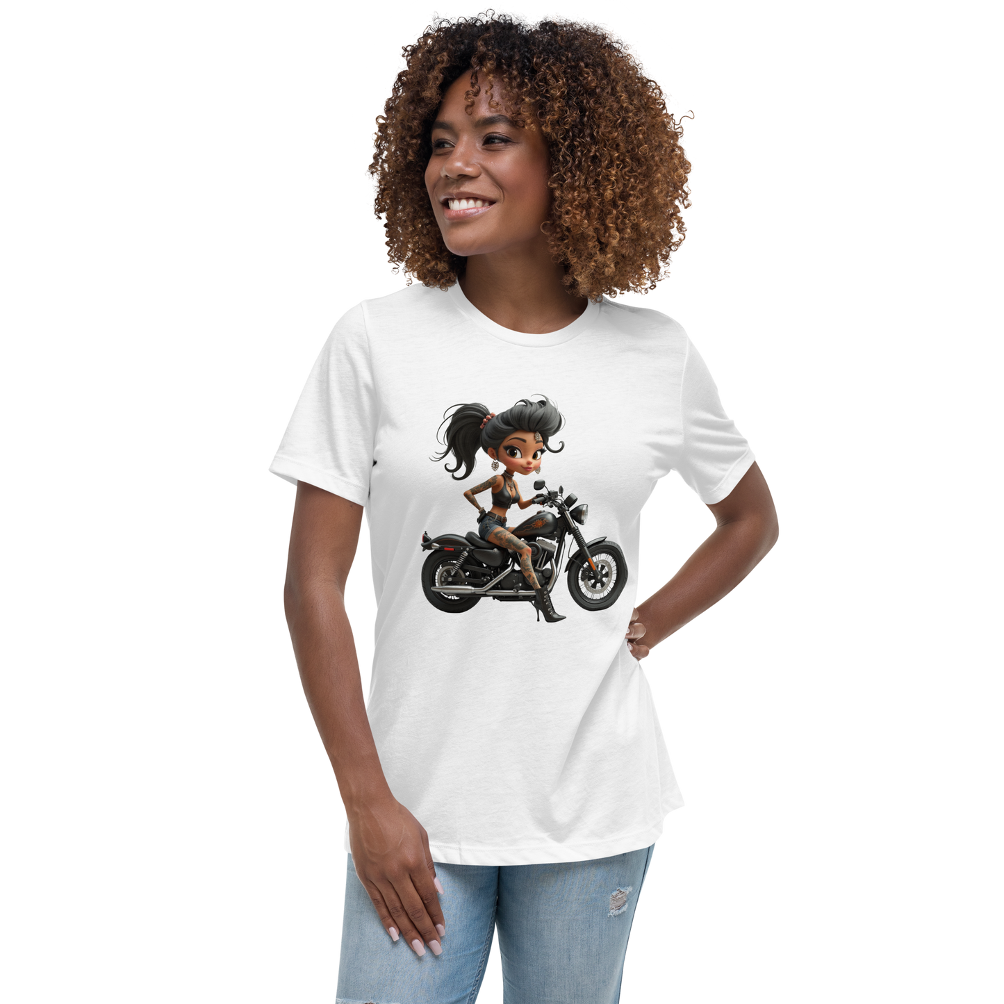 Heels & Wheels Women's Relaxed T-Shirt