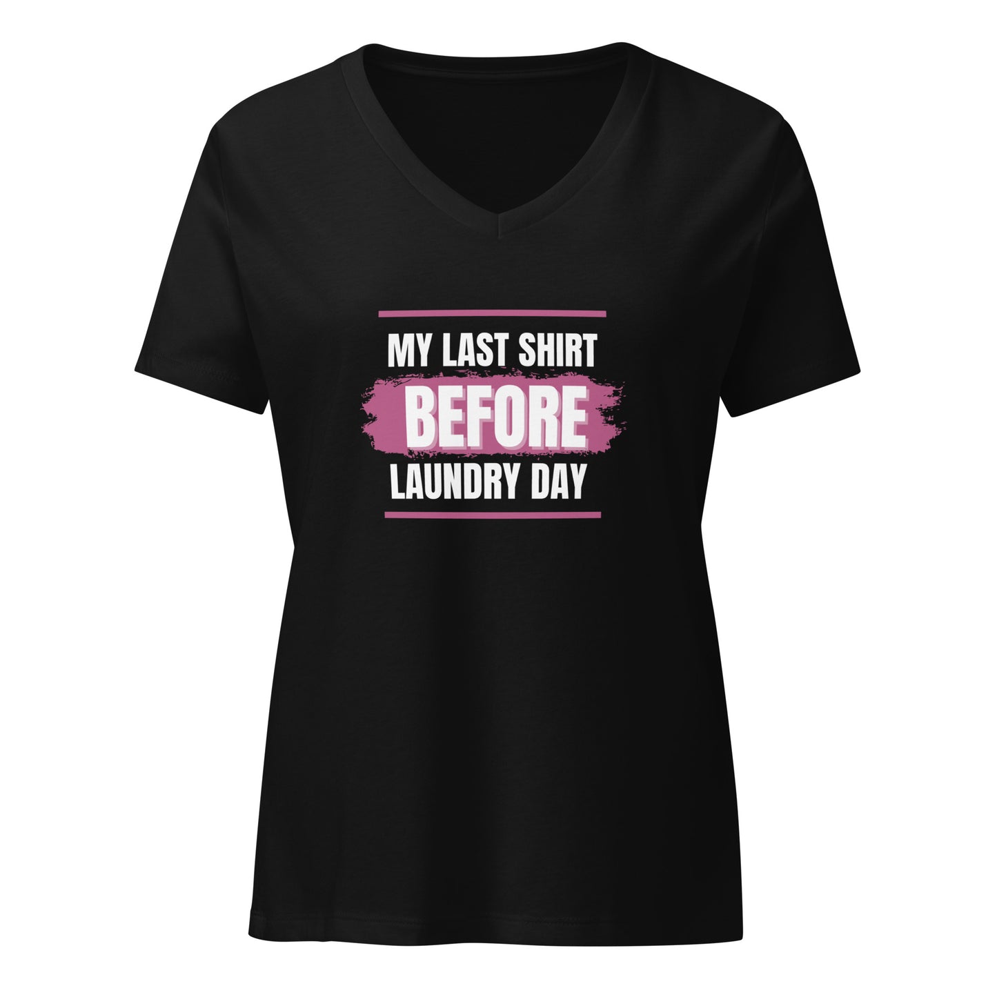 Women's Graphic Relaxed V-neck T-shirt