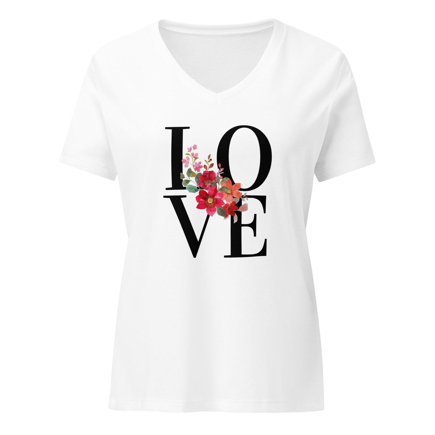 Women's Relaxed V-neck T-shirt