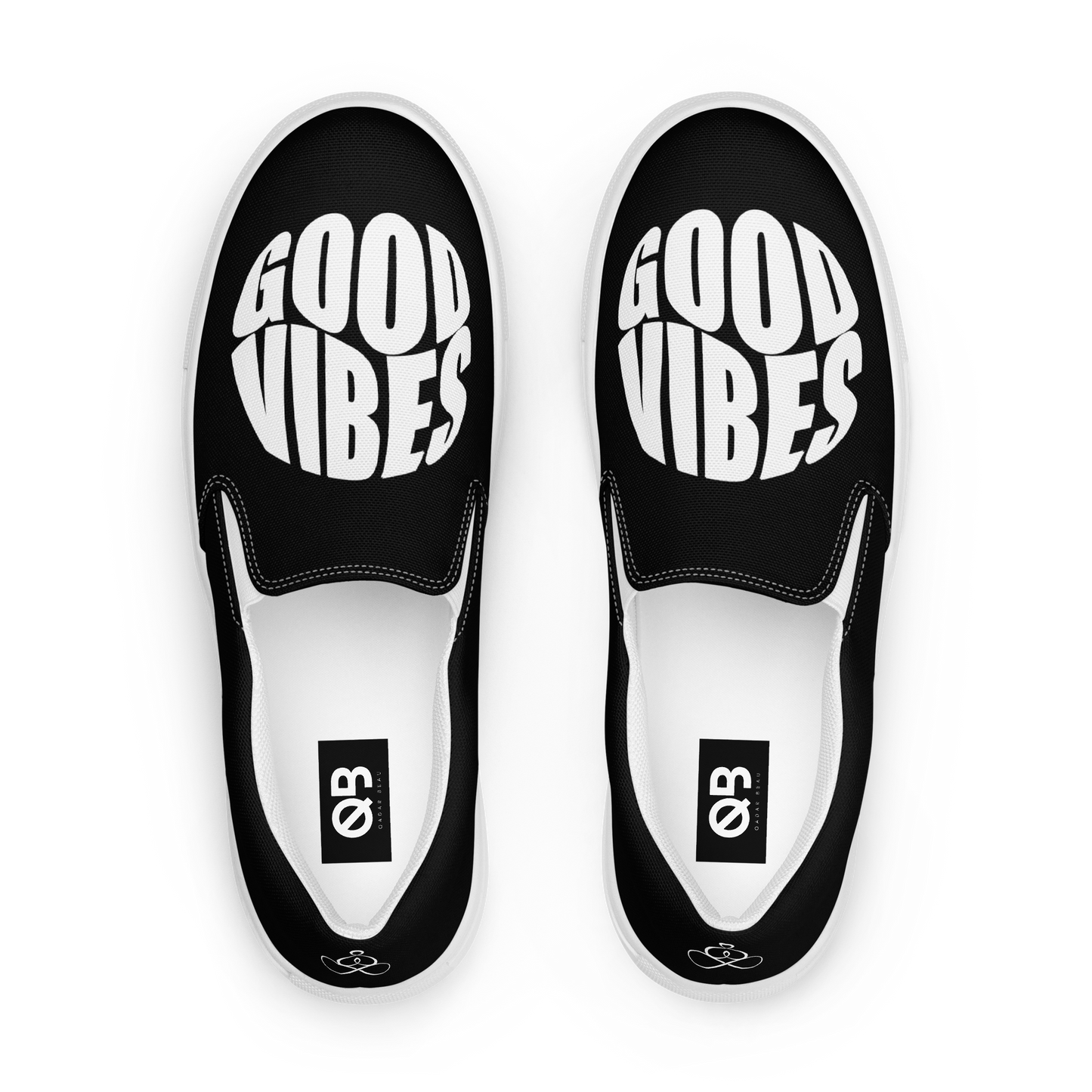 Good Vibes Women’s Canvas Slip-on Shoes