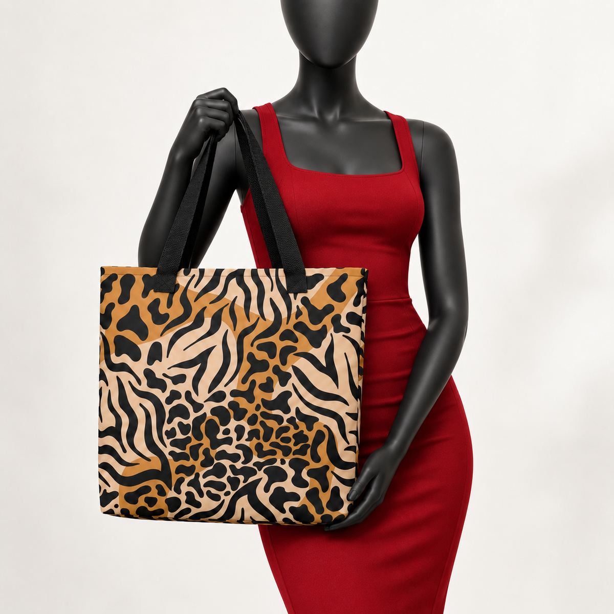 Wild Instinct Tote Bag w/ pocket