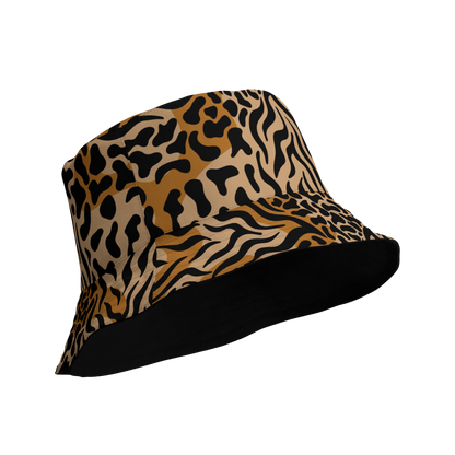 Animal Print Reversible Bucket Hat