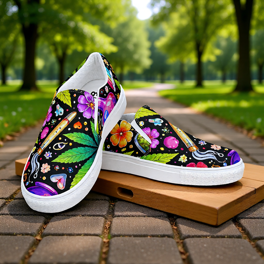 420 Women’s Canvas Slip-on Shoes