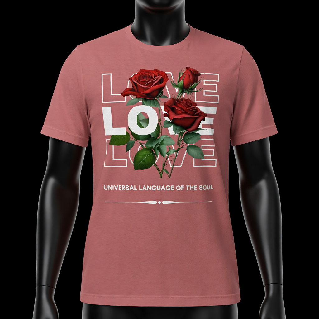 'Love' Adorned Women's Tee