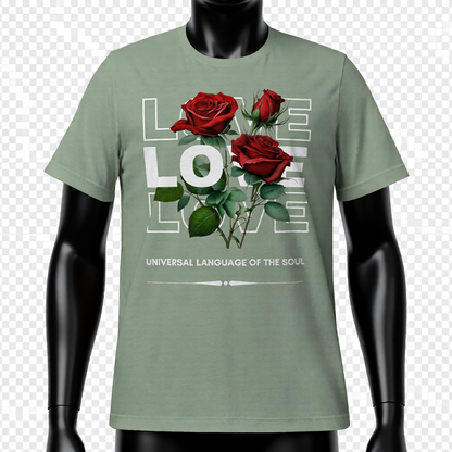 'Love' Adorned Women's Tee