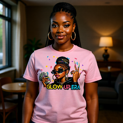 'Glow Up Era' Women's Staple T-shirt