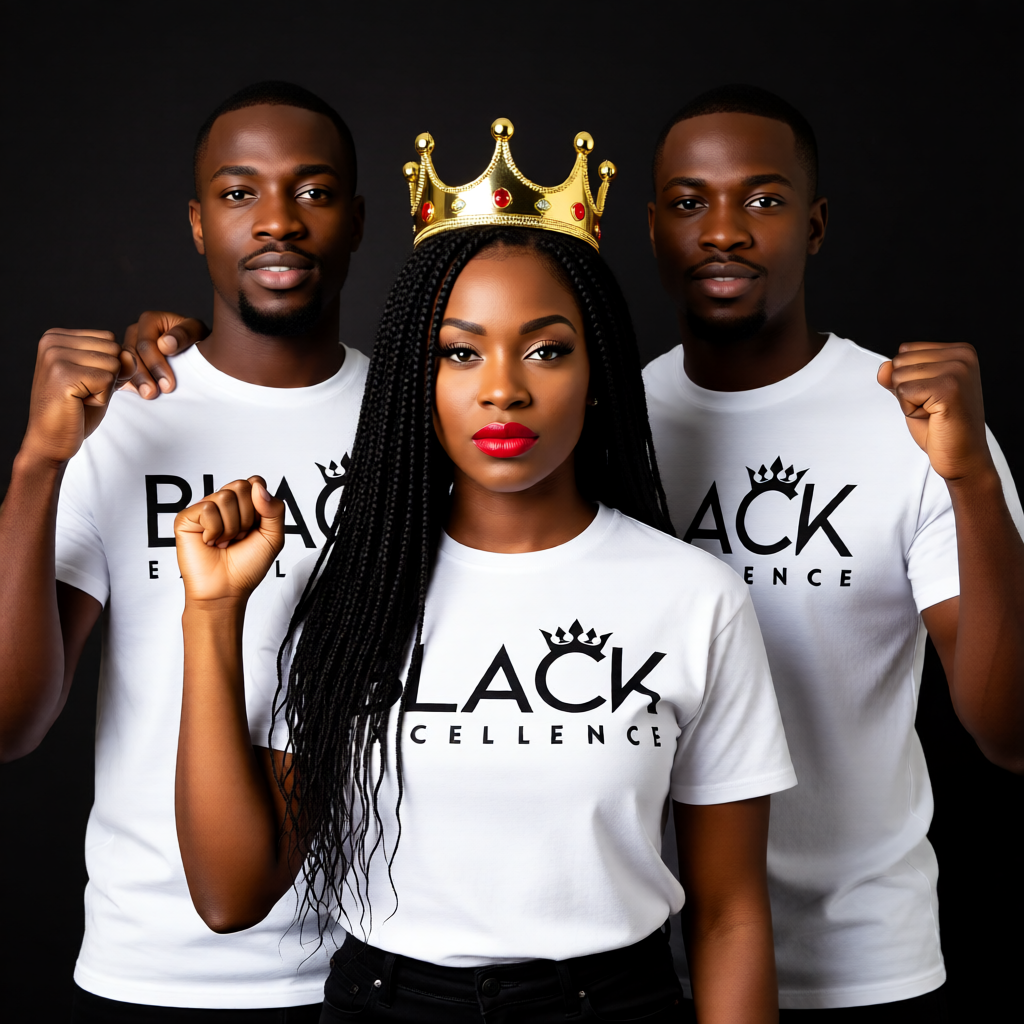 Black Exellence Unisex Crew Neck T-shirt